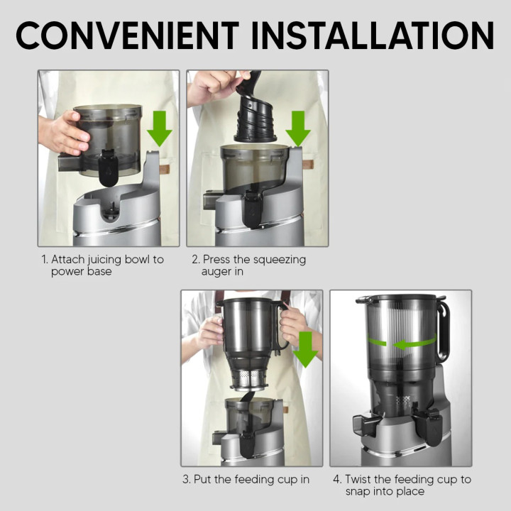 Russell Taylors Slow Juicer SJ3