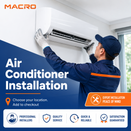 Professional Aircond Installation Service | Macro