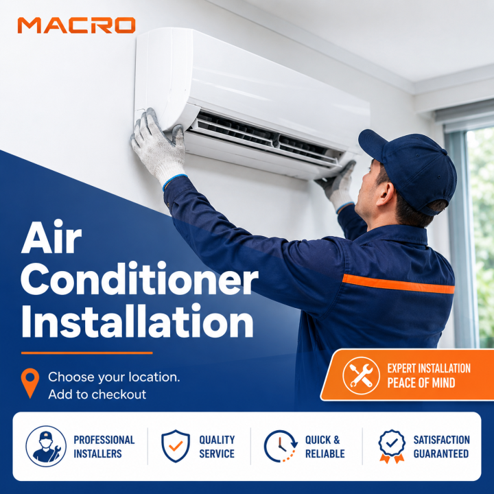 Professional Aircond Installation Service | Macro