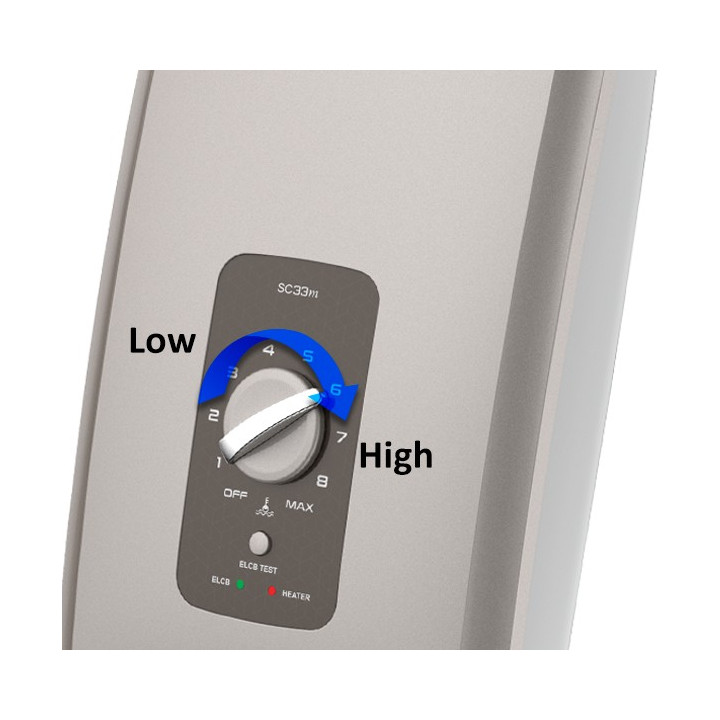 Joven SC33m-RS Non-Pump Instant Water Heater 3.6kW