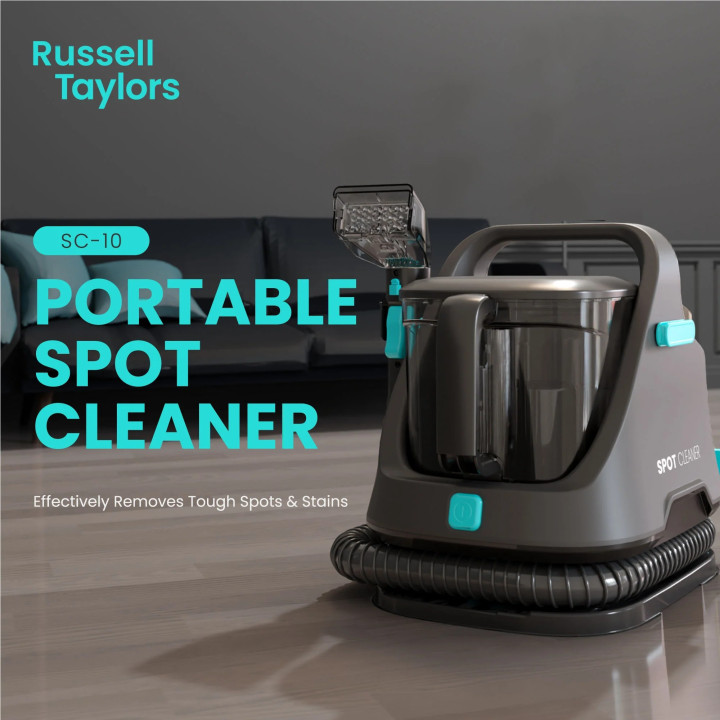 Russell Taylors Spot Cleaner SC10 650W Portable Upholstery & Carpet Cleaner