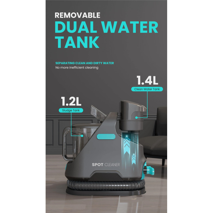 Russell Taylors Spot Cleaner SC10 650W Portable Upholstery & Carpet Cleaner