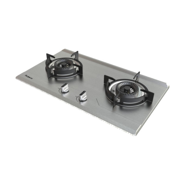 RUBINE RGH-CALDO2B-SS 5.2kW Vortex Built-in Gas Hob