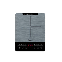 RUBINE RIH-MINZ-SG Ultra-Slim 2000W Portable Induction Cooker with 8 Cooking Functions