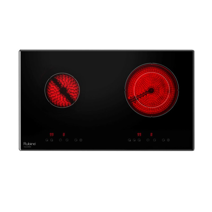 Rubine RCE-VULCAN40-BL Built-in Electric Hob Ceramic