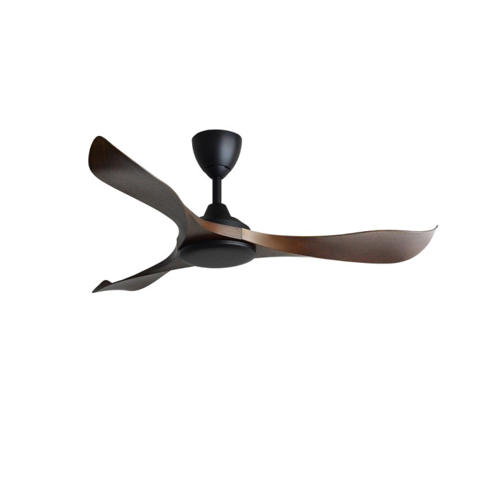 Alpha VC2-3B/52 Walnut / Matt Black 52" DC Ceiling Fan