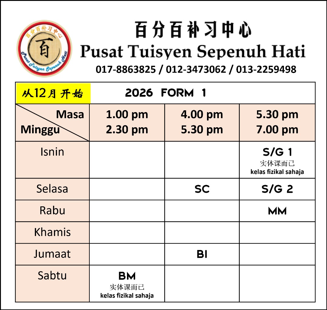 Menu promo